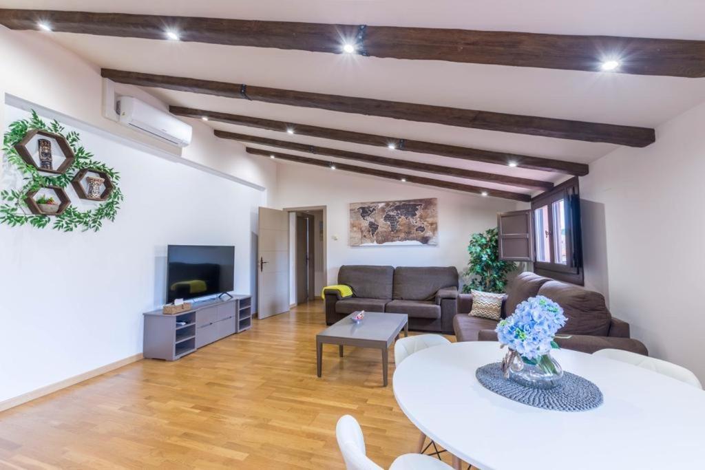 Palacio Descalzos -Atico 3B- Parking Incluido 투델라 외부 사진