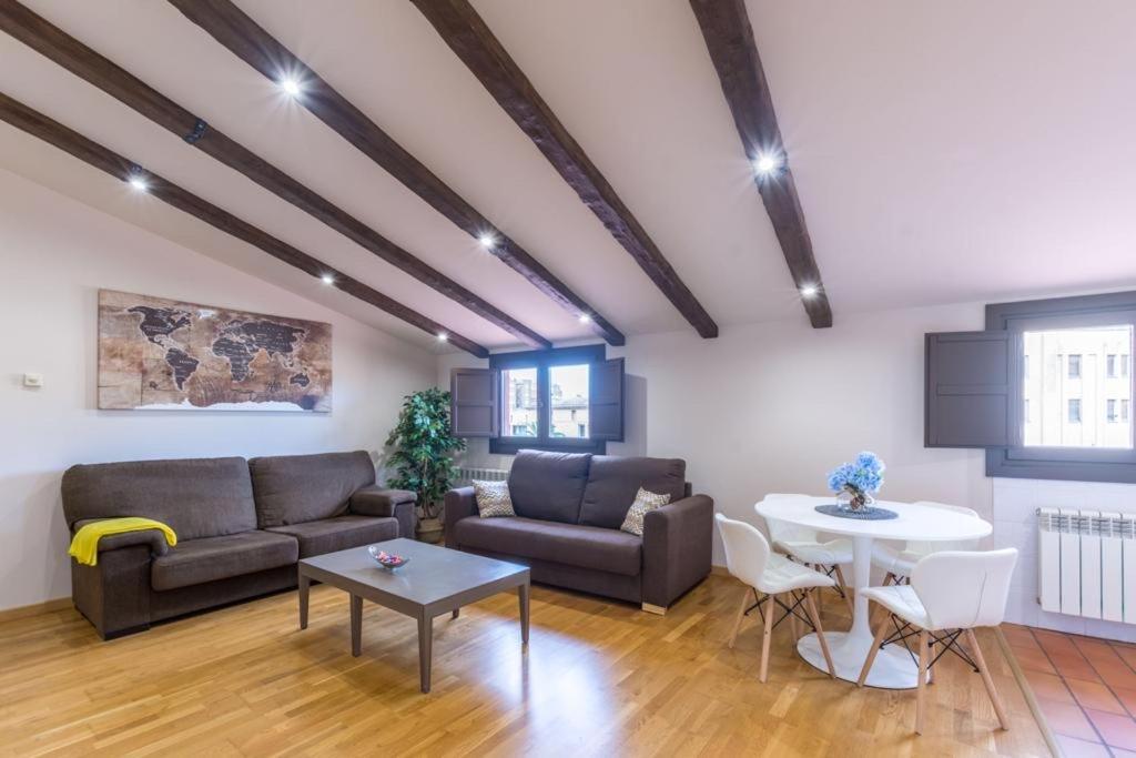 Palacio Descalzos -Atico 3B- Parking Incluido 투델라 외부 사진